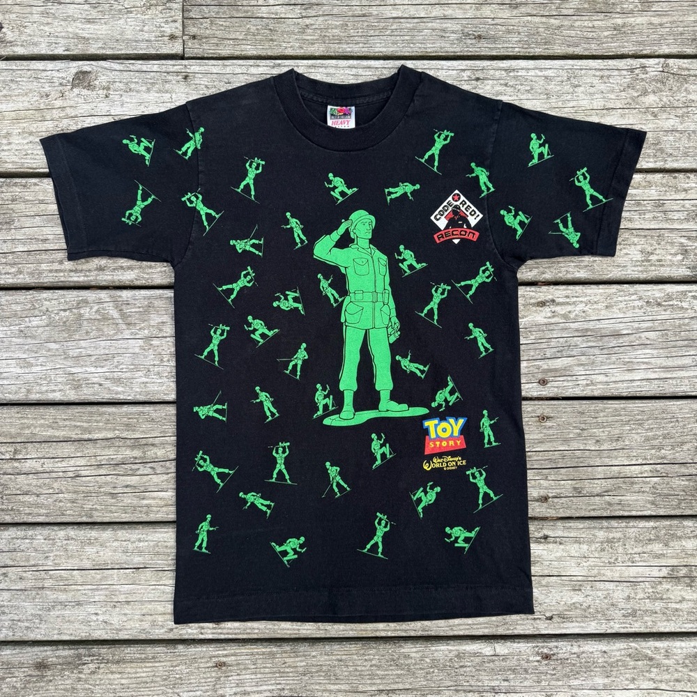 Vintage 1990s Disney’s Toy Story Army Men Single Stitch Tee RARE